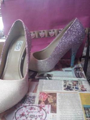 Tacones Escarchados