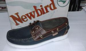 Zapatos Newbird De Vestir Casuales Para Caballeros De Cuero