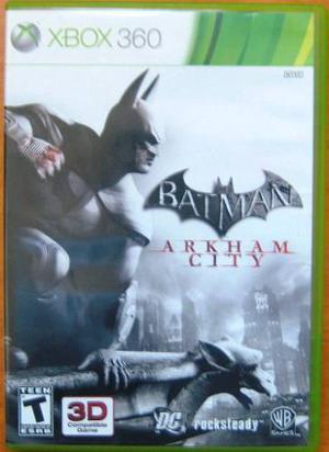 Arkham City Xbox 360 Original