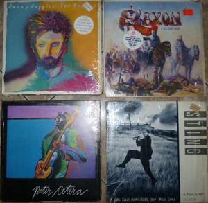 Lp Kenny Logging, Saxon, Sting Y Peter Cetera Discos Vinil