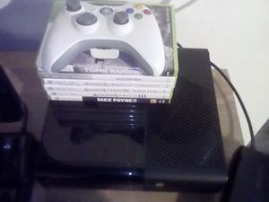Xbox 360 E 4gb Disco Duro 60 Gb + 10 Juegos Orinales