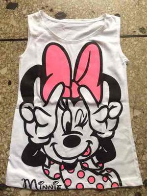 Blusitas De Niña Mickey Y Minnie Mayor Y Detal