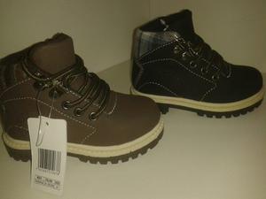 Botas Corte Alto Tipo Timberland Para Niños