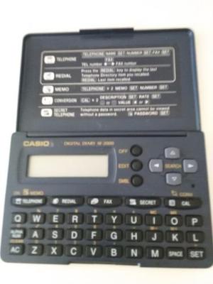 Calculadora Casio Digital Diary Sf-,casi Nueva,sin Pilas