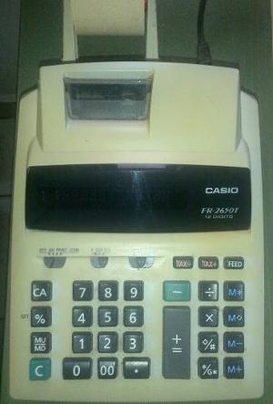 Calculadora Casio Fr t 12 Dígitos.