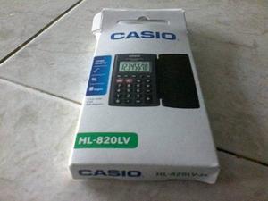 Calculadora Casio Modelo Hl¬ 820lv De 8 Digitos