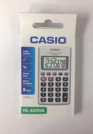 Calculadora Casio Modelo Hl-820va