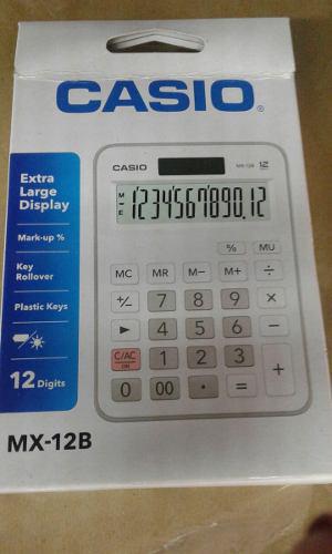 Calculadora Casio Mx-12b 12 Dígitos