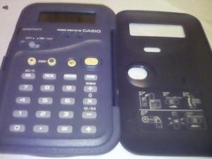 Calculadora Casio Scr-100 Reloj Alarma Seguridad Antirobo