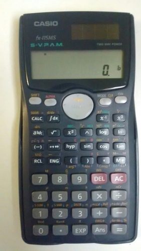 Calculadora Científica Casio Fx-115 Ms Usada