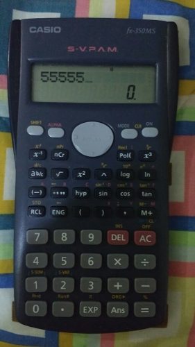 Calculadora Científica, Marca Casio. Modelo Fx_350ms