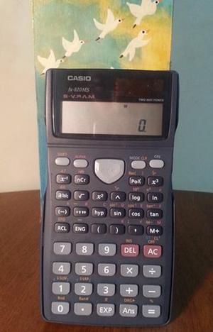 Calculadora Cientifica Marca Casio, Modelo Fx 82ms, Sin Pila