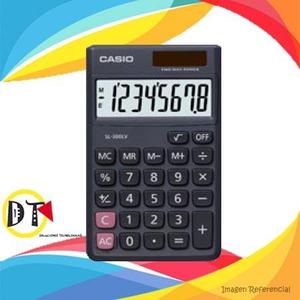 Calculadora De Bolsillo Casio 8 Dígitos Sl300lv