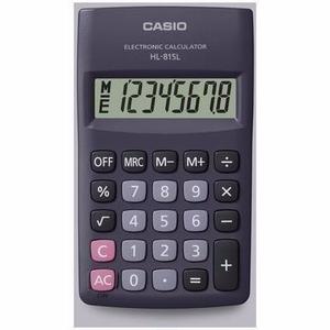 Calculadora De Bolsillo Casio Hl-815l-bk 8 Digitos