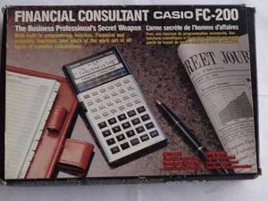 Calculadora Financiera Casio Fc-200