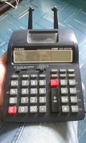 Calculadora Sumadora Casio Hr100tm