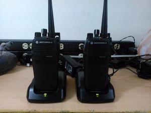 Combo 2 Radios Mototrbo Dgp  Uhf Con Cargadores