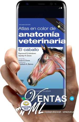 Libro Atlas En Color Anatomía Veterinaria El Caballo 2°
