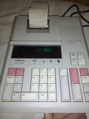Maquina Calculadora Sumadora 12 Digitos En Perfecto Estado