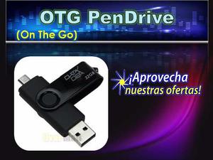 Otg Pendrive 32gb 2en1 Microusb/usb (compatible Con Directv)