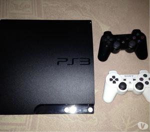 PLAYSTATION SLIM DE 160 GB CON 9 DEMOS Y 3 JUEGOS Y 2 MANDOS