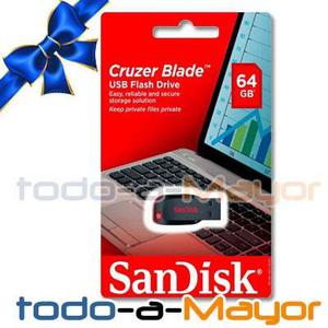 Pendrive Sandisk Cruzer Blade 64gb Super Oferta Solo Hoy!