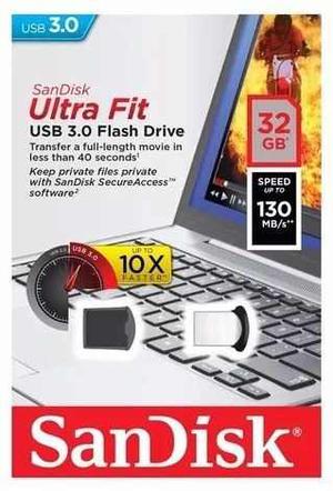 Pendrive Sandisk Ultra Fit Usb 3.0 De 32gb