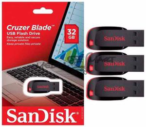 Pendrive Usb Sandisk 32gb Blister Sellado Compatible Directv