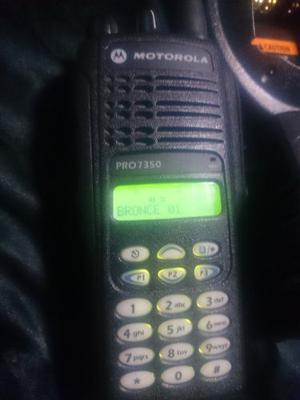 Radios Motorola Serie Pro  Como Nuevos