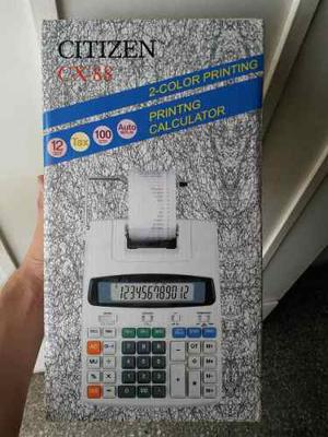 Sumadora/calculadora Citizen Cx-88