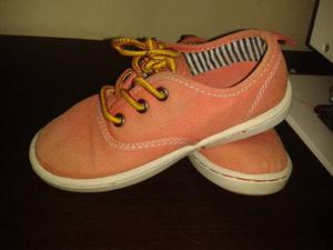 Zapatos Oshkosh Para Niños Varones Talla 27 Usados-naranja