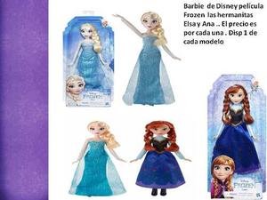 Barbie Frozen Elsa Y Ana Disney