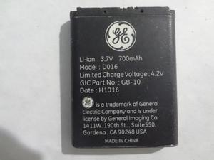 Bateria De Camara General Electric Gb10 Usada 100% Funcional