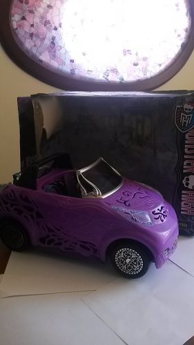 Carro De Muñecas Monster High Como Nuevo En Su Caja