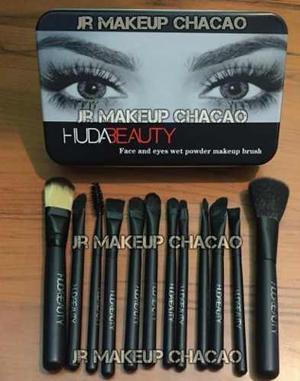 Estuche Set 12 Brochas Y Pinceles Huda Beauty Chacao