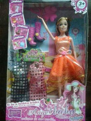 Muñeca Barbie, Angel Baby Buena Calidad