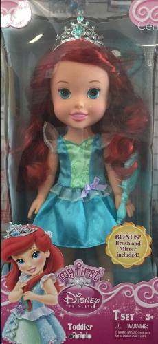 Muñeca Princesa Disney Ariel Sirenita Bella Cenicienta