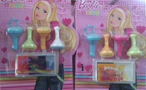 Sellos Infantiles De Barbie Princesas Transformers Cotillón