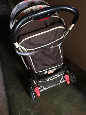 Coche Flipper Y Porta Bebe