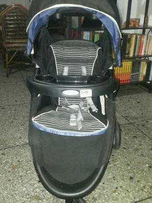 Coche Graco Casi Nuevo Click Conection 3 Ruedas