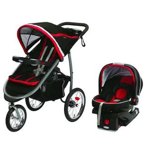 Coche Graco Tres Ruedas Con Portabebe Poco Uso