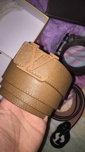 Correas Gucci, Louis Vuitton Y Ferragamo