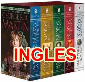 Game Of Thrones De George R. R. Martin 50 Libros En Ingles