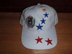 Gorras Venezuela Blanca,negra,