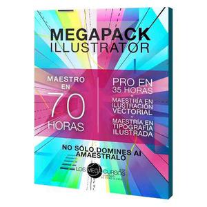 Megacurso Avan. Illustrator Maestro En 70 Horas 3 En 1 Pack