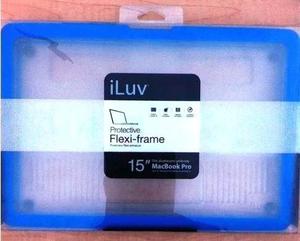 Protector Macbook Pro Iluv 15 Azul