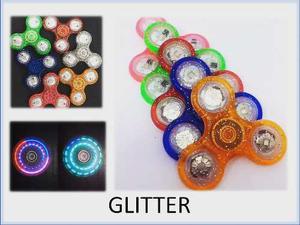 Spinner Light Glitter Led Escarchado