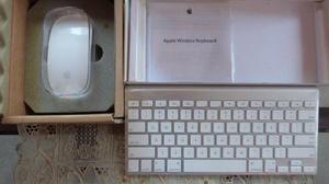 Teclado Y Mouse Inalambrico Original Apple Wireless.