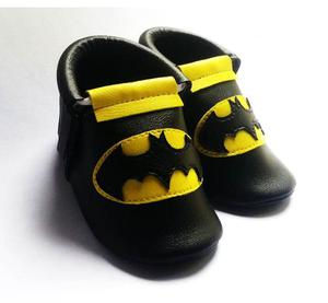 Zapatos Para Bebe Temáticos Moccs Mocs Batman Superman