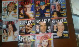 Diez Revistas Speak Up Con Casettes